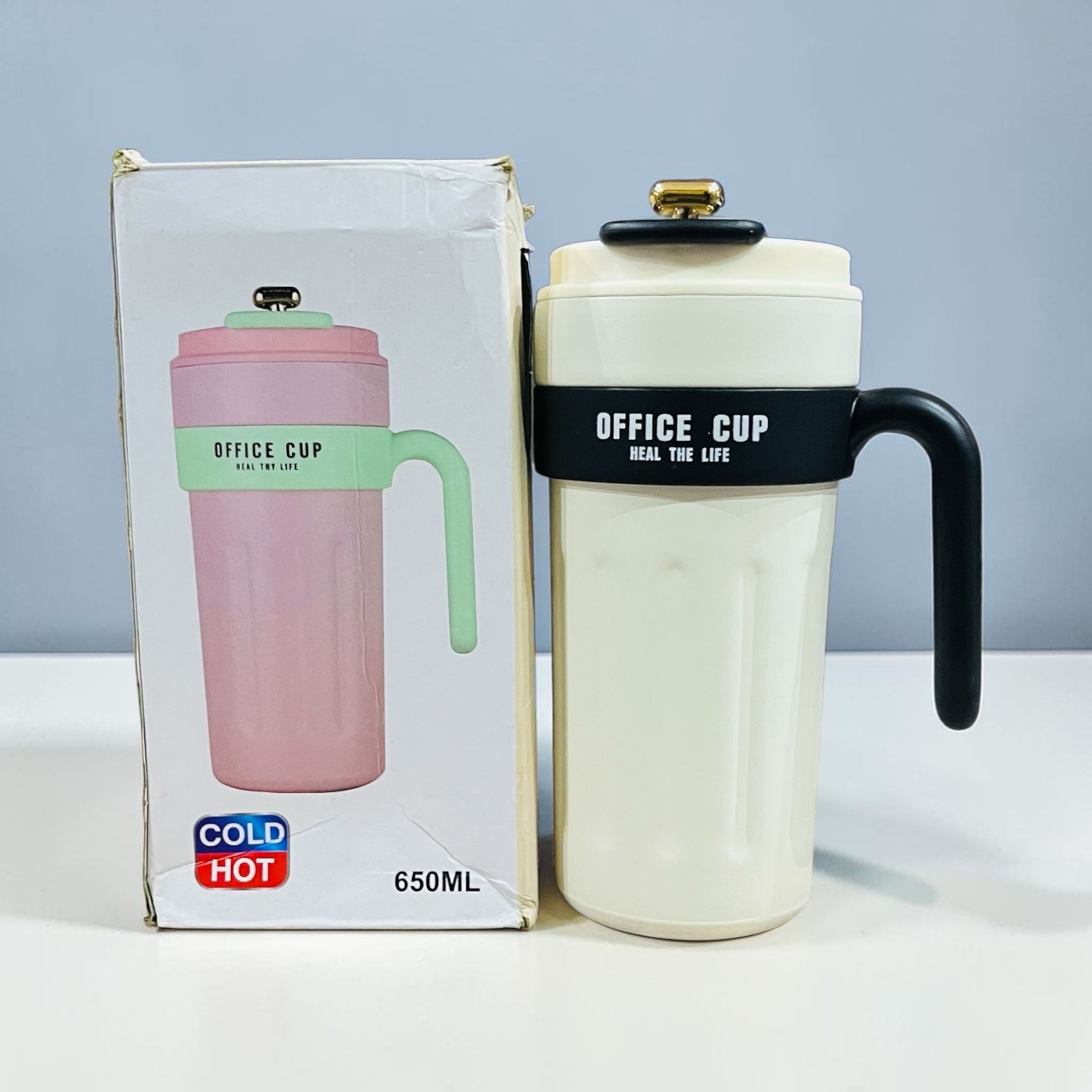 COLD HOT OFFICE CUP 650ML